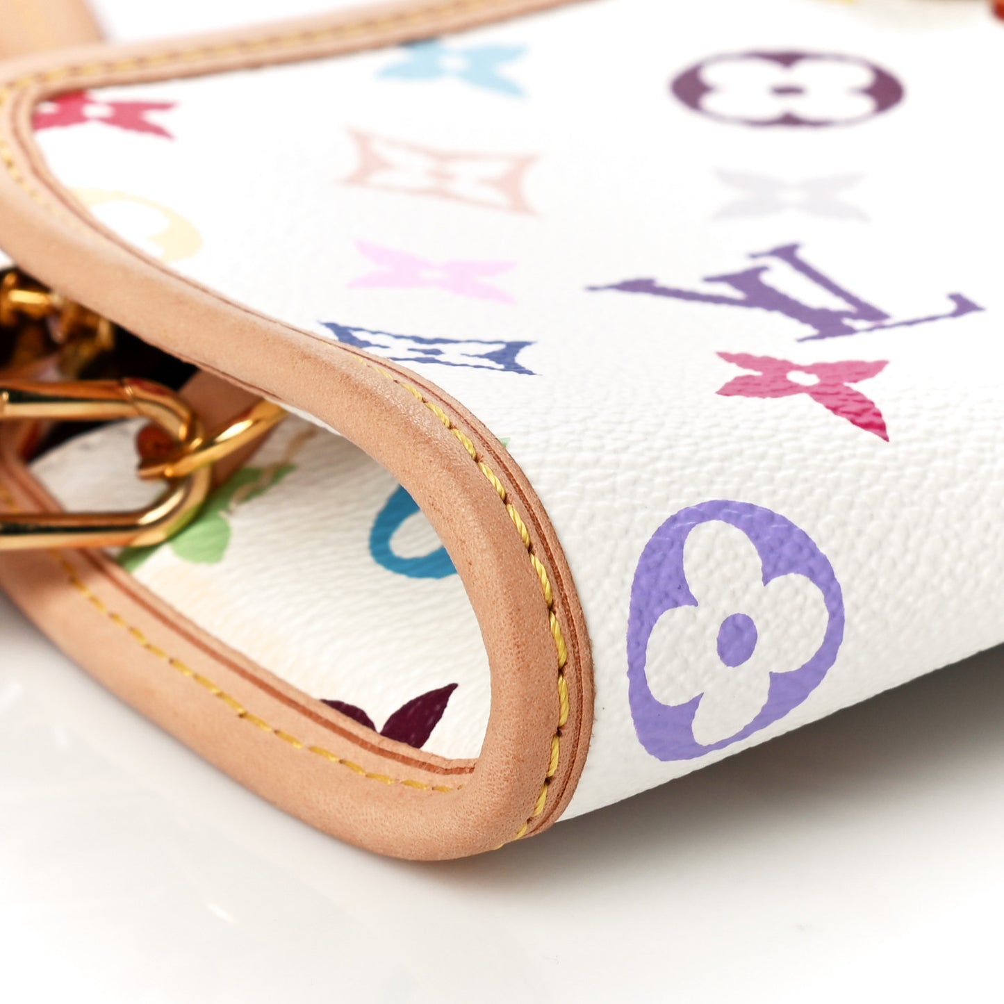 Monogram Multicolor Shirley White