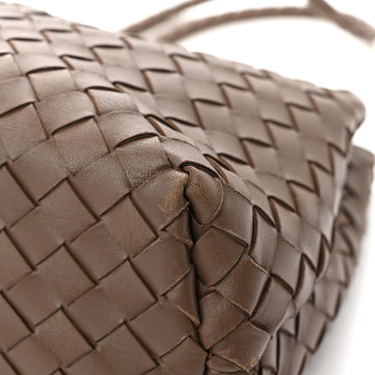 Bottega Veneta Nappa Intrecciato Medium Andiamo Shoulder Bag Taupe Grey 10 of 10