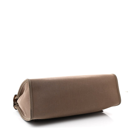 Hermes Vache Hunter Toile Herbag Zip 31 PM Etoupe Ebene 5 of 12