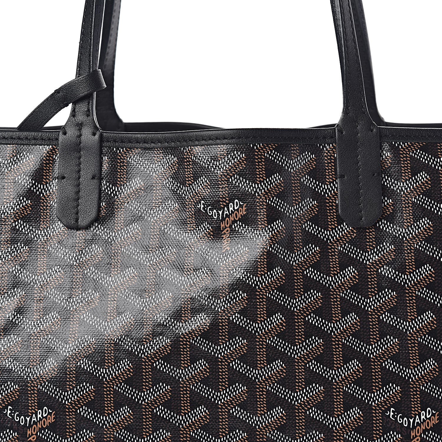 Goyard Goyardine Saint Louis PM Black 10 of 10