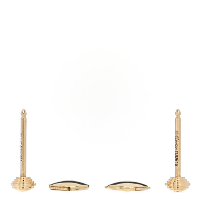 Cartier 18K Yellow Gold Diamond XS D'Amour Earrings 3 of 6