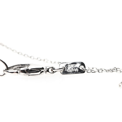 Gucci 18K White Gold Diamond Heart Cross Pendant Necklace 4 of 5