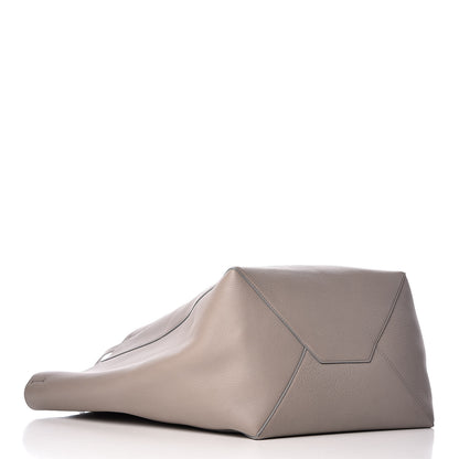 Celine Soft Grained Calfskin Medium Horizontal Cabas Phantom Grey 4 of 11