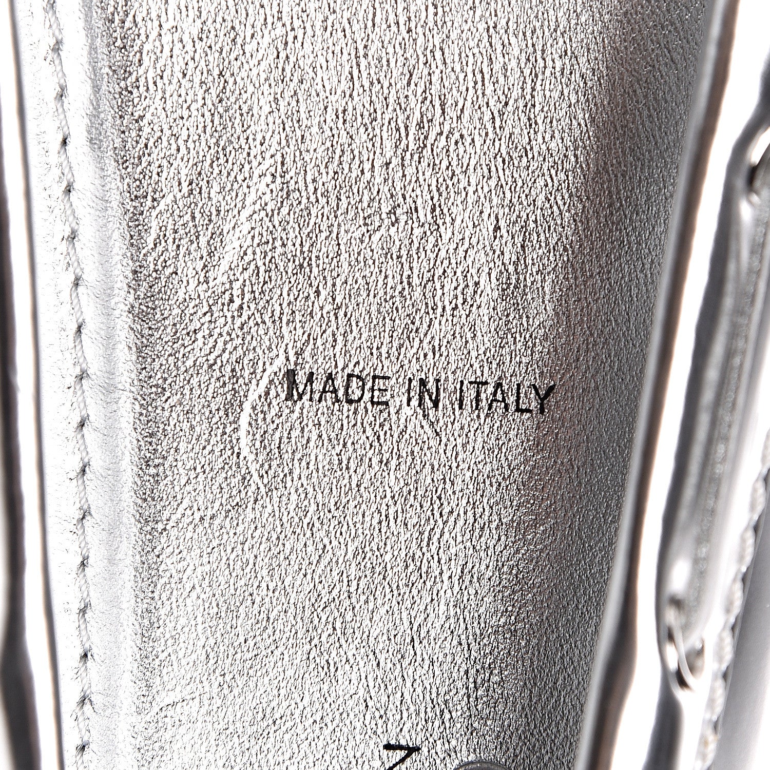 Louis Vuitton Patent Calfskin Monogram Gloria Loafers 38 Silver 7 of 10