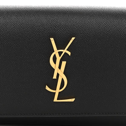 Saint Laurent Grain De Poudre Monogram Kate Belt Bag Black 7 of 9