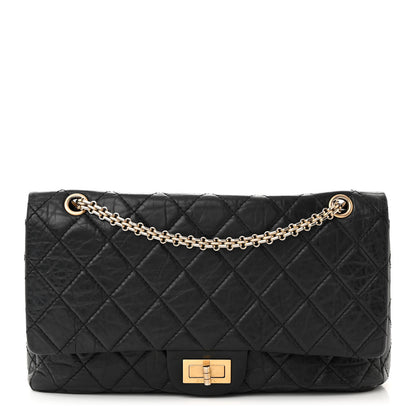 Chanel Aged Calfskin Quilted 2.55 Reissue 227 Flap Black 1 of 10