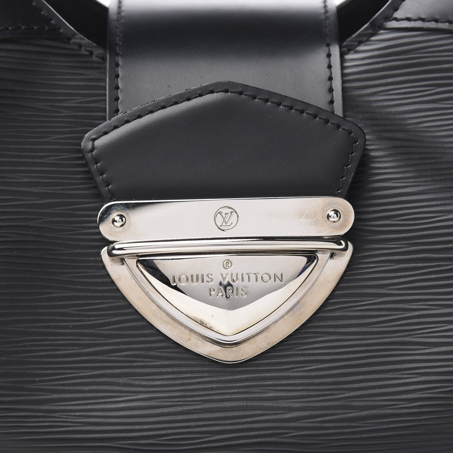 Louis Vuitton Epi Montaigne Sac Black 10 of 10