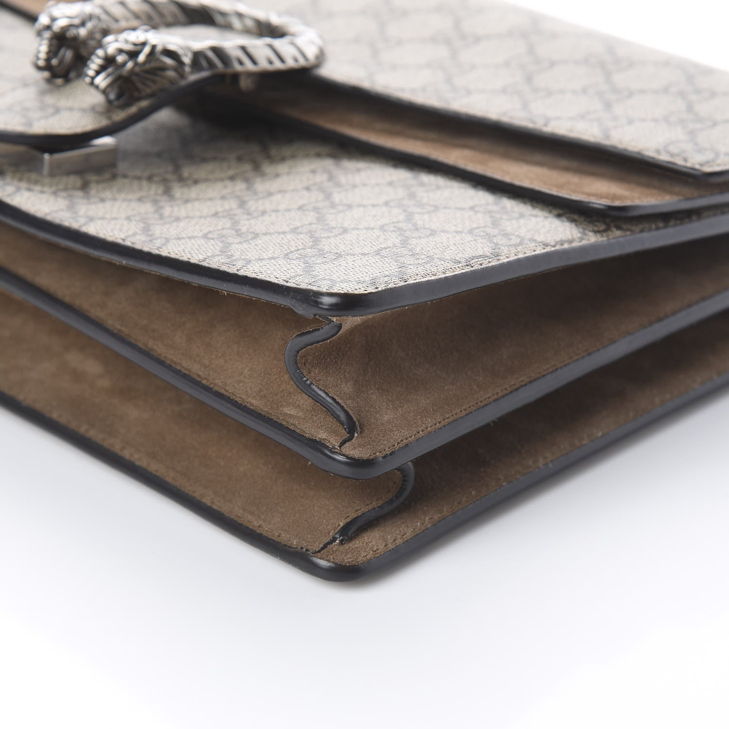 Gucci GG Supreme Monogram Medium Dionysus Shoulder Bag Taupe 6 of 8