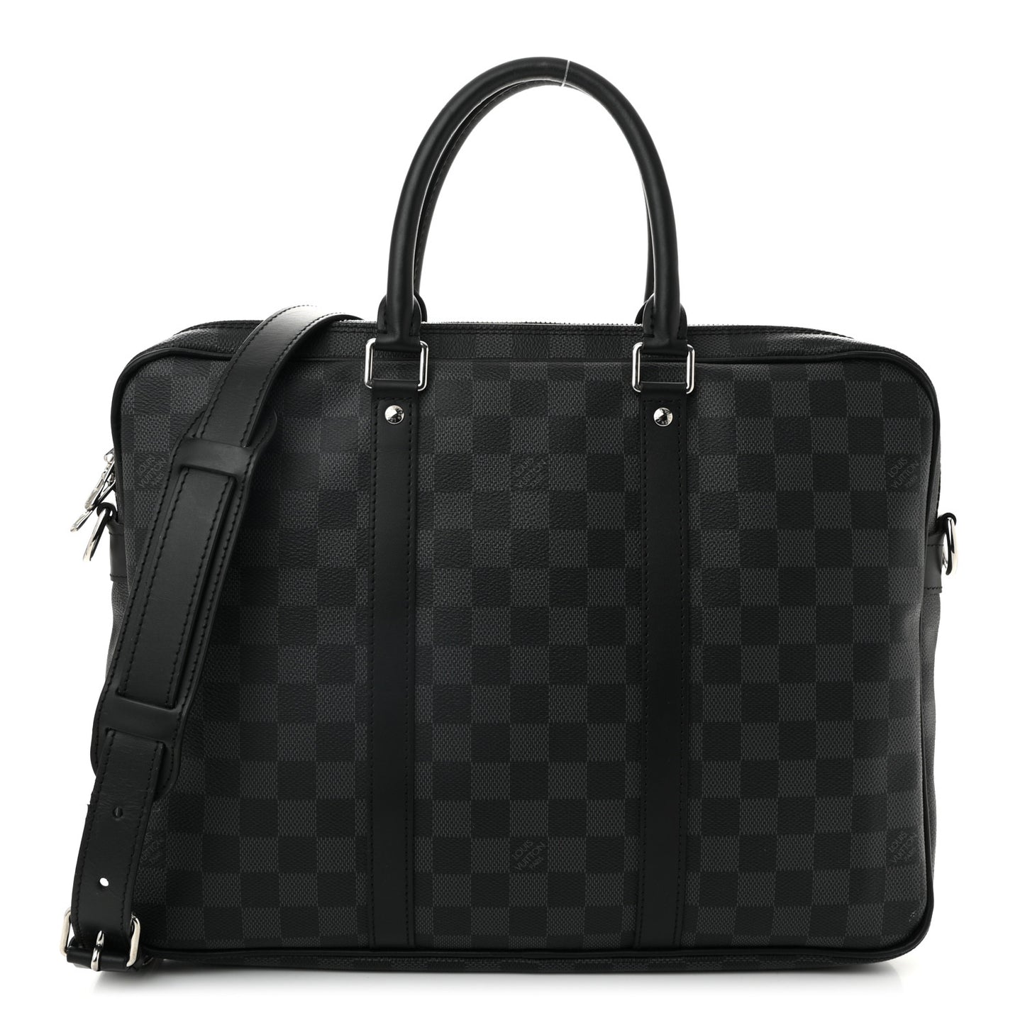 Damier Graphite Porte Documents Voyage PM