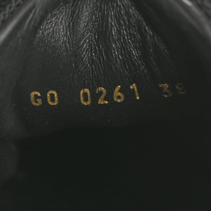 Louis Vuitton Suede Monogram Run Away Sneakers 38 Black 9 of 9