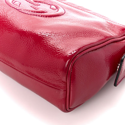 Gucci Soft Patent Soho Cosmetic Case Bright Bougainvillea 10 of 10