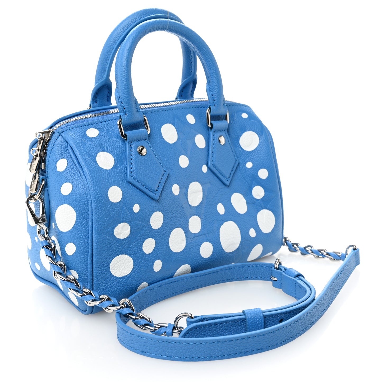 LV X YK Empreinte Speedy Bandouliere 20 Blue White