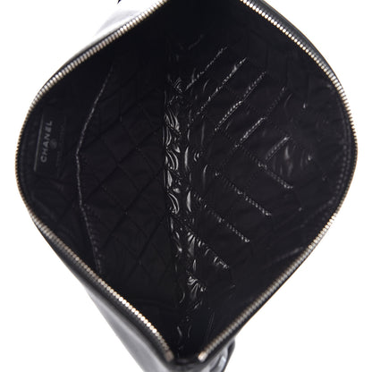Chanel Metallic Calfskin Keyboard Pouch Black 5 of 10