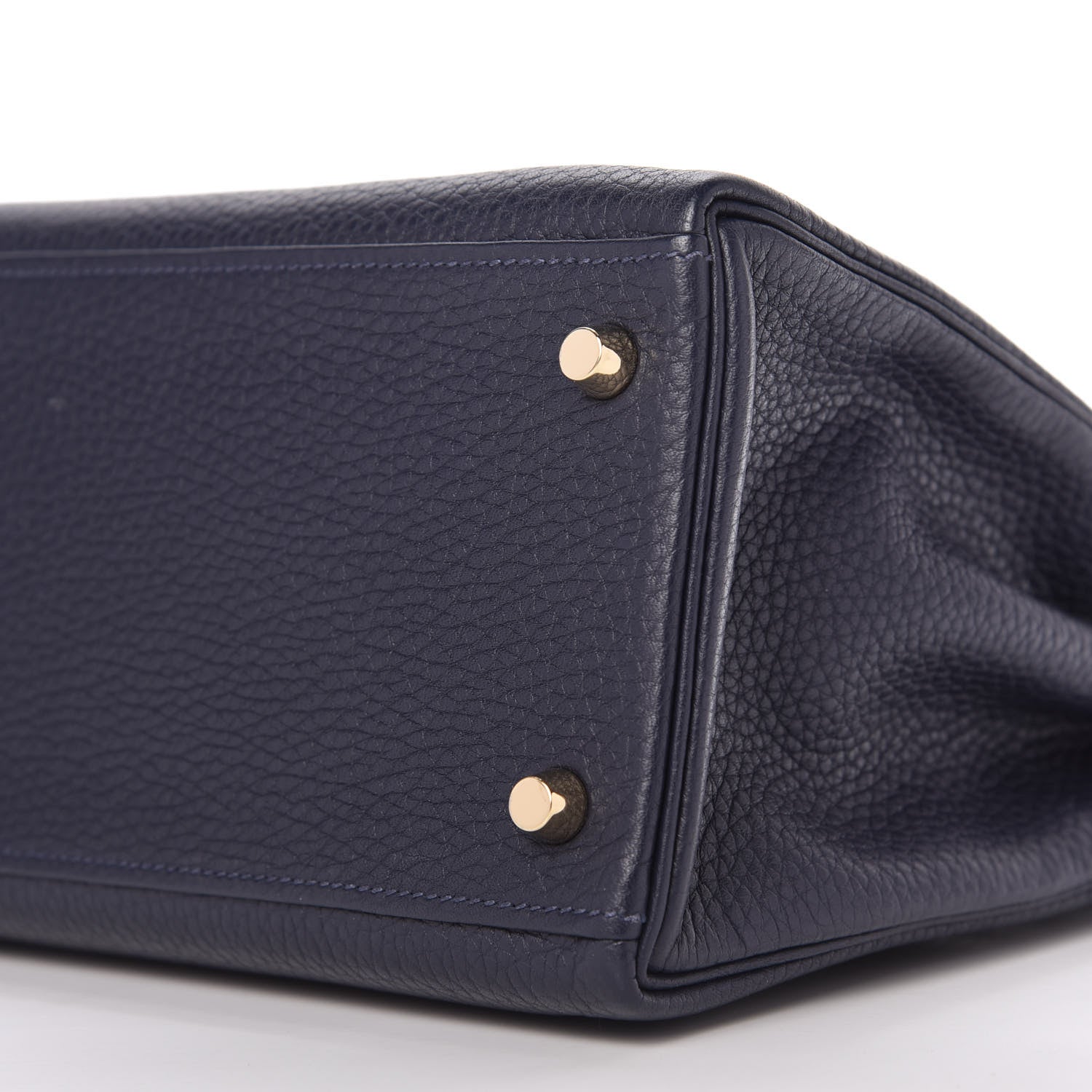 Hermes Taurillon Clemence Kelly Retourne 28 Bleu Nuit 7 of 10