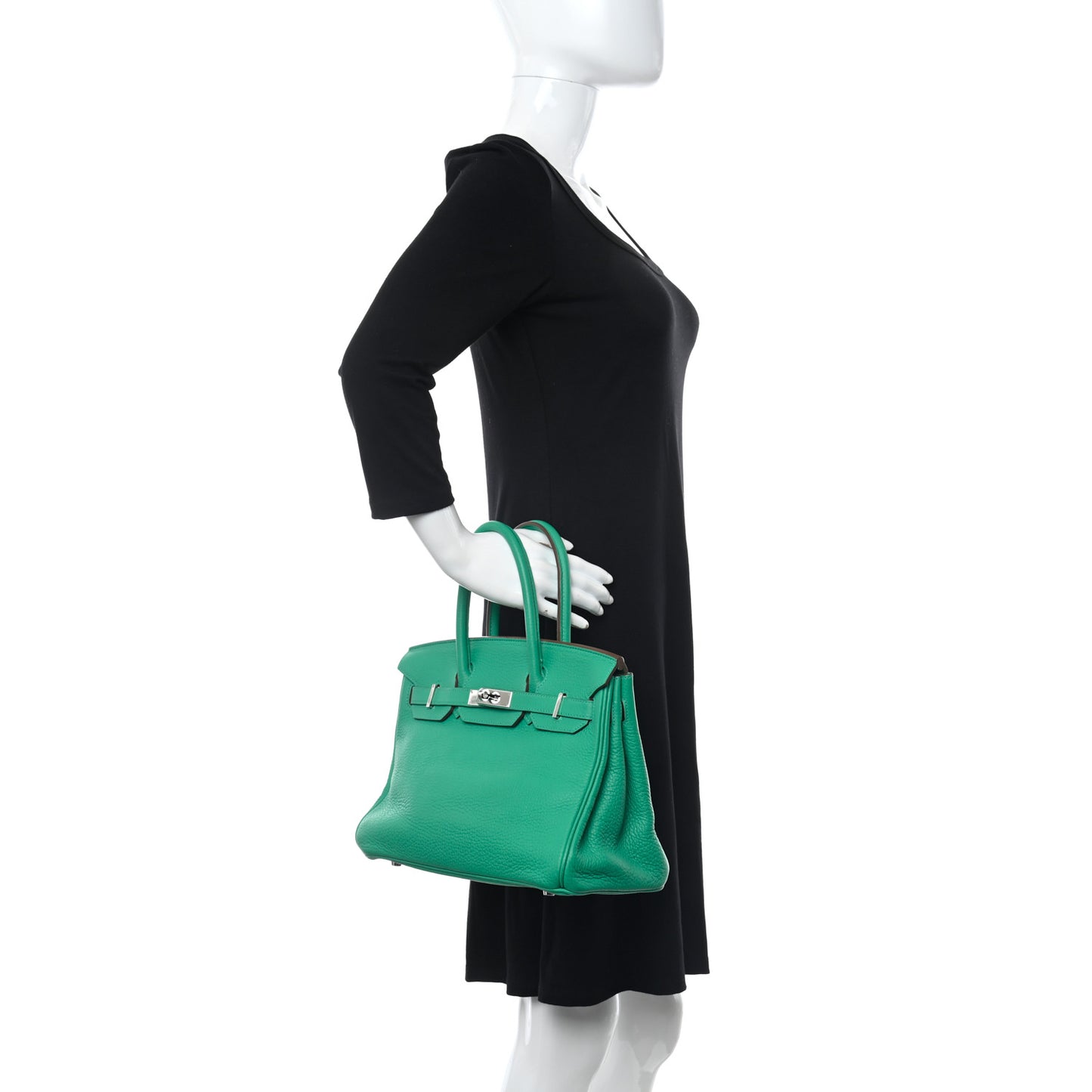 Taurillon Clemence Birkin 30 Menthe
