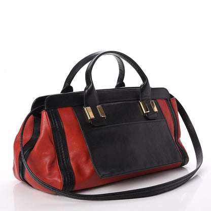 Chloe Calfskin Medium Alice Satchel Holly Berry 3 of 8
