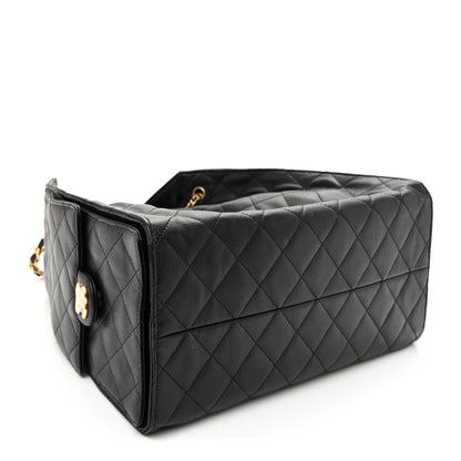 Chanel Caviar Quilted Medium Chanel 25 Handbag Black 5 of 12