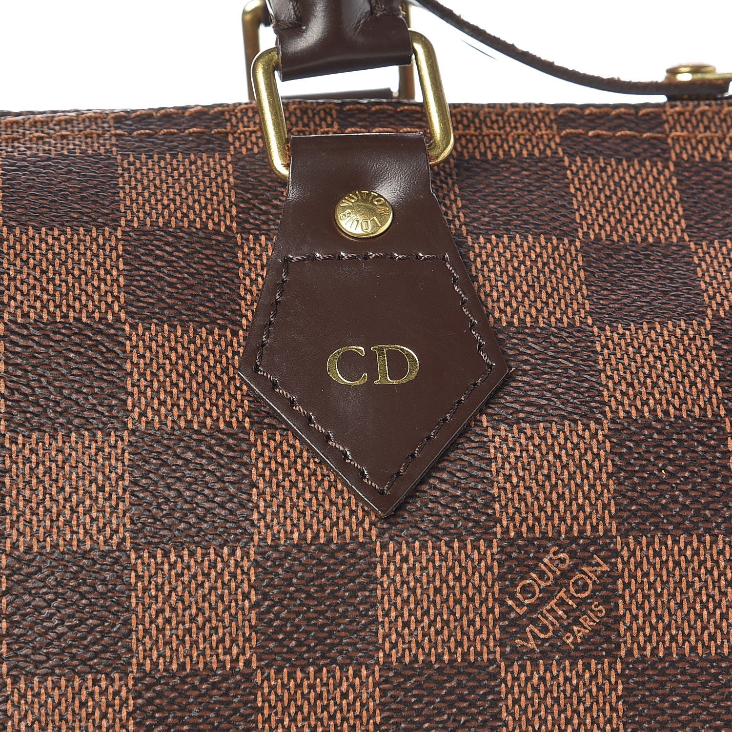 Louis Vuitton Damier Ebene Speedy 30 9 of 11