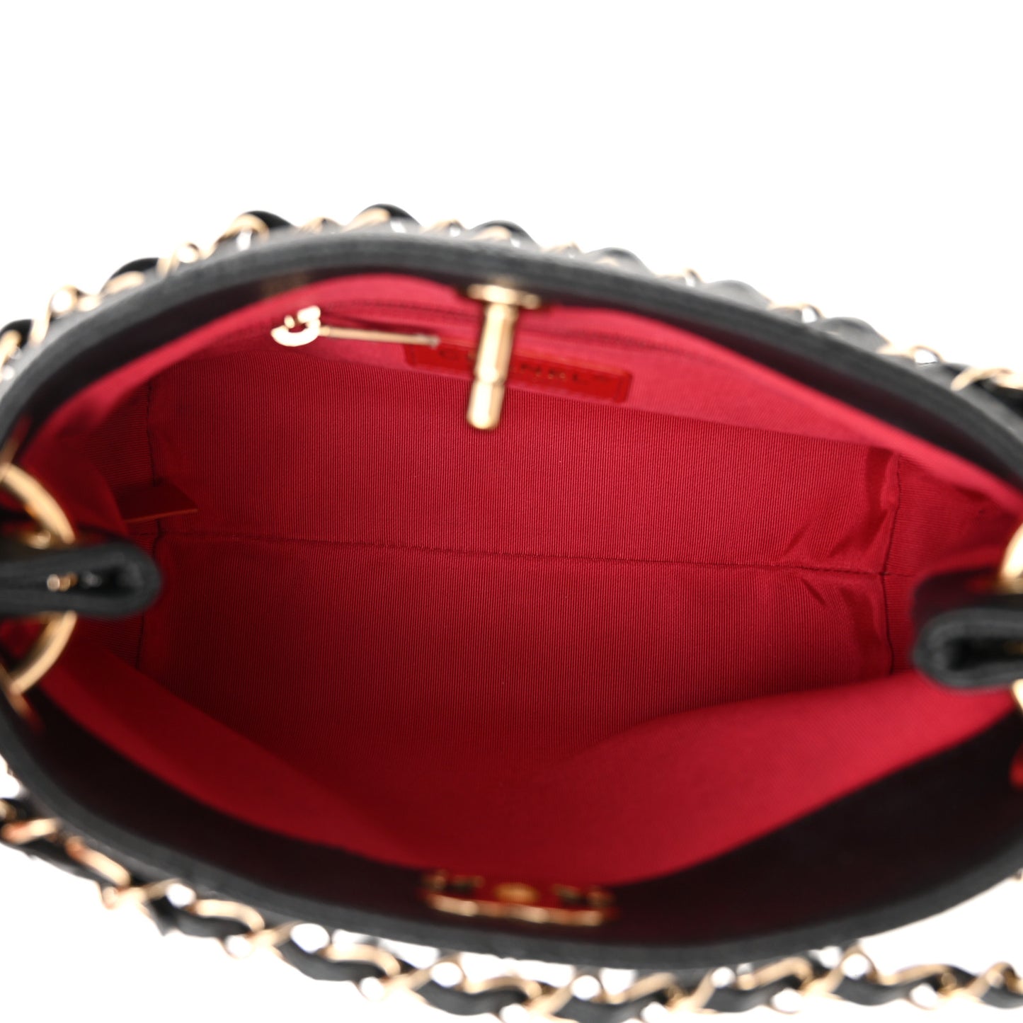 Caviar Quilted Small City Walk Hobo Black