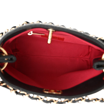 Chanel Caviar Quilted Small City Walk Hobo Black 5 of 10
