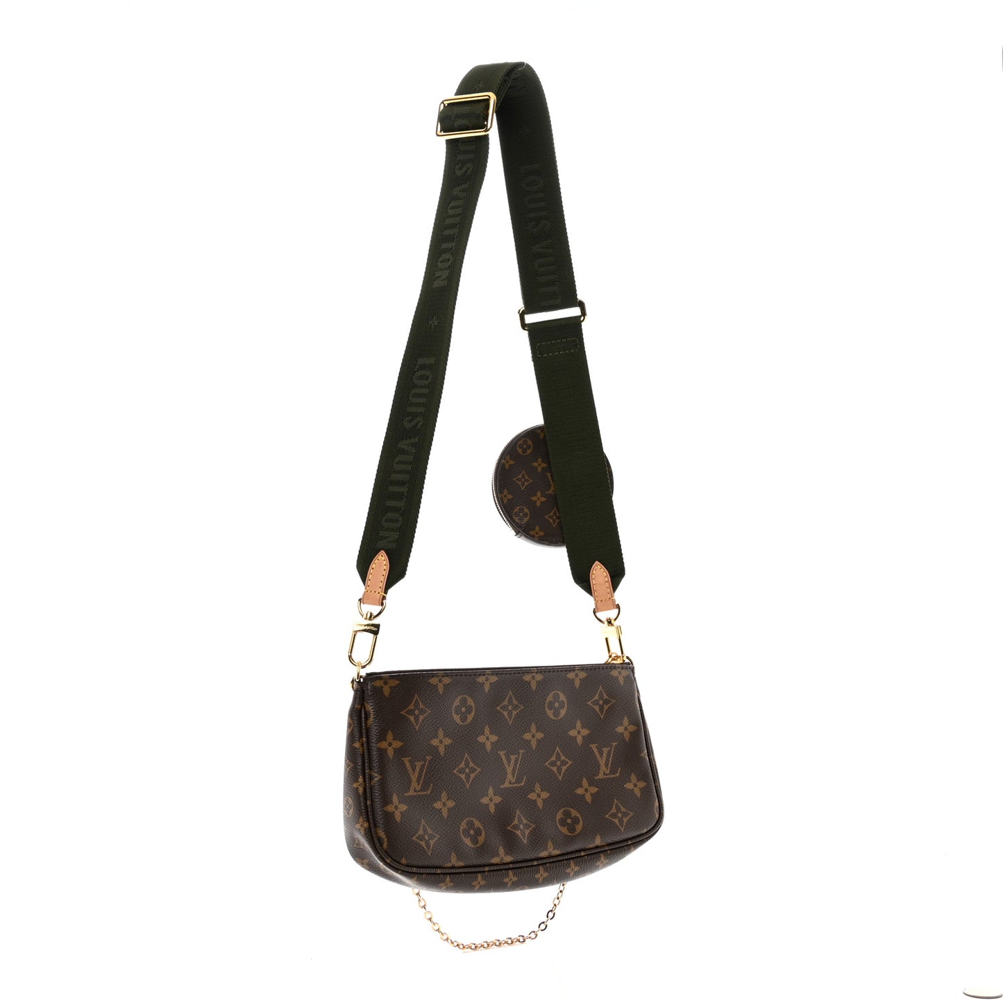 Monogram Multi Pochette Accessories Kaki