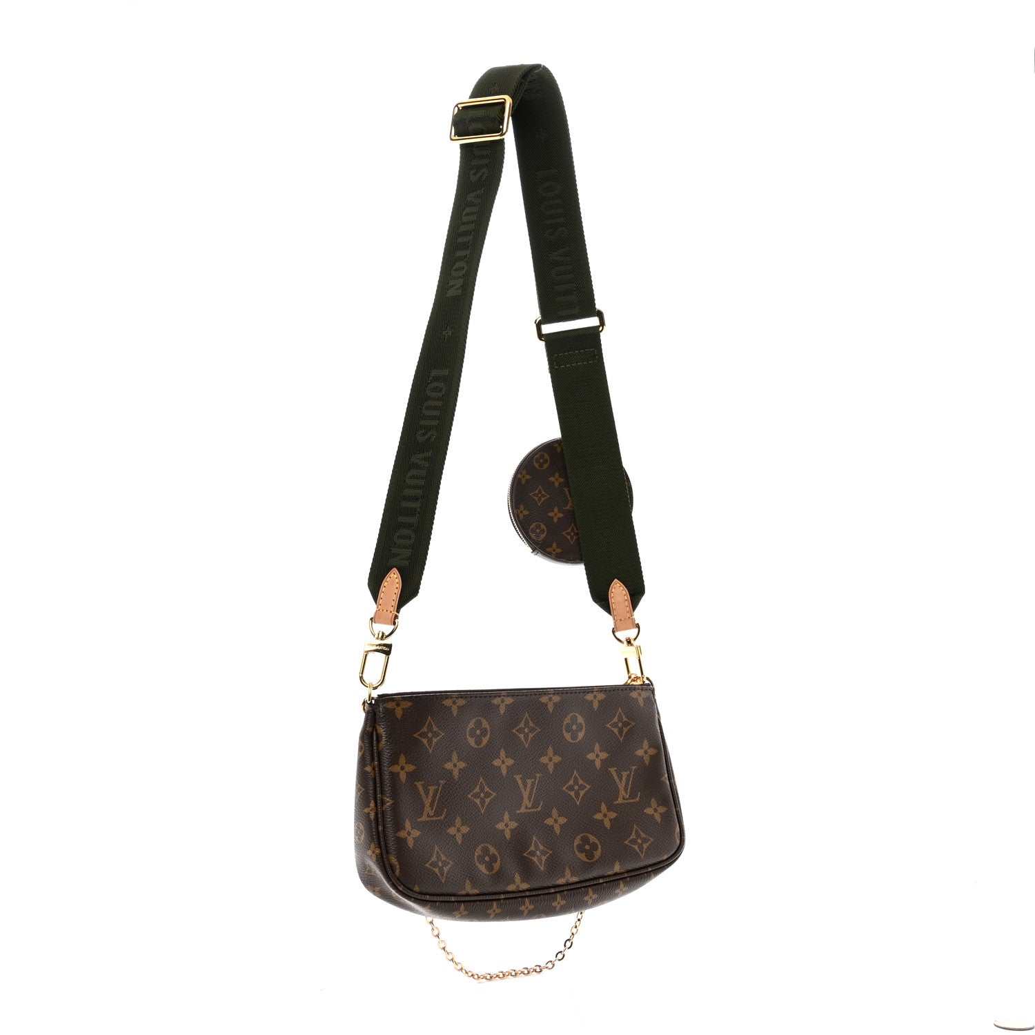 Louis Vuitton Monogram Multi Pochette Accessories Kaki 3 of 11