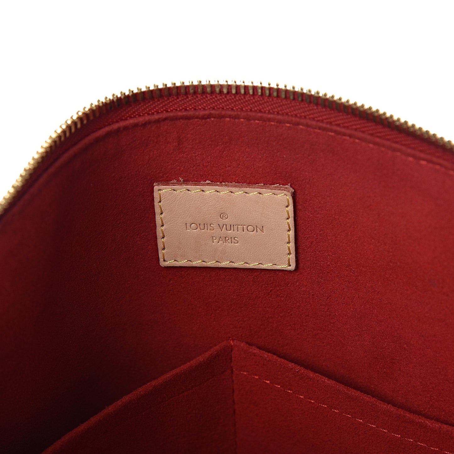 Monogram V Tote MM Cherry