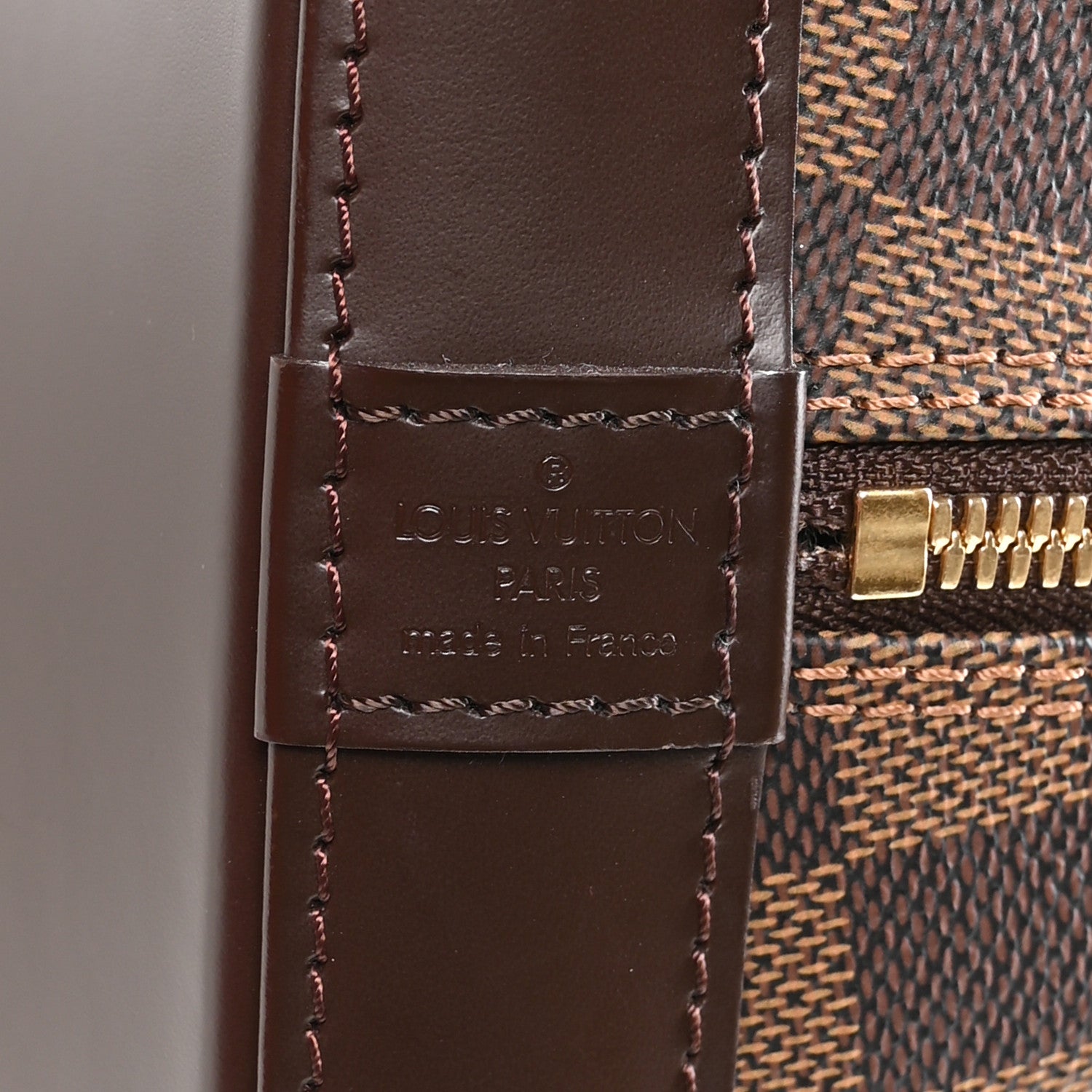 Louis Vuitton Damier Ebene Alma PM 6 of 10