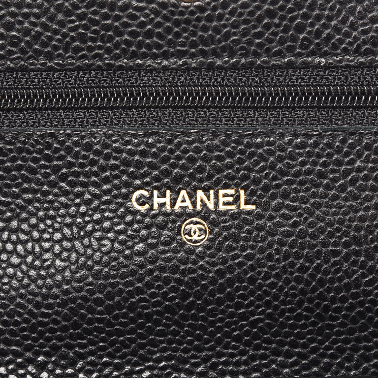 Chanel Caviar Quilted Wallet On Chain WOC Black 8 of 11