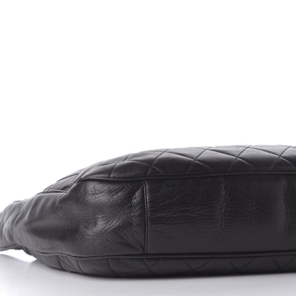 Chanel Lambskin Quilted CC Shoulder Bag Black 6 of 10