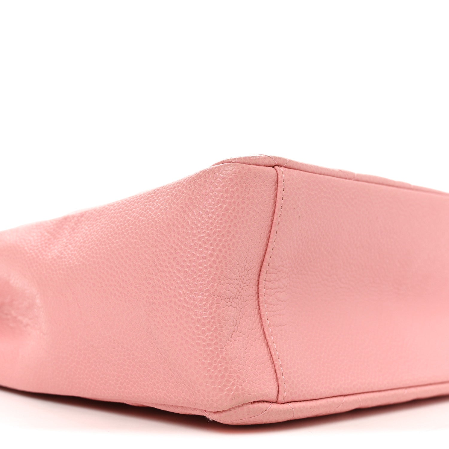 Chanel Caviar Quilted Petit Shopping Tote PST Pink 8 of 9