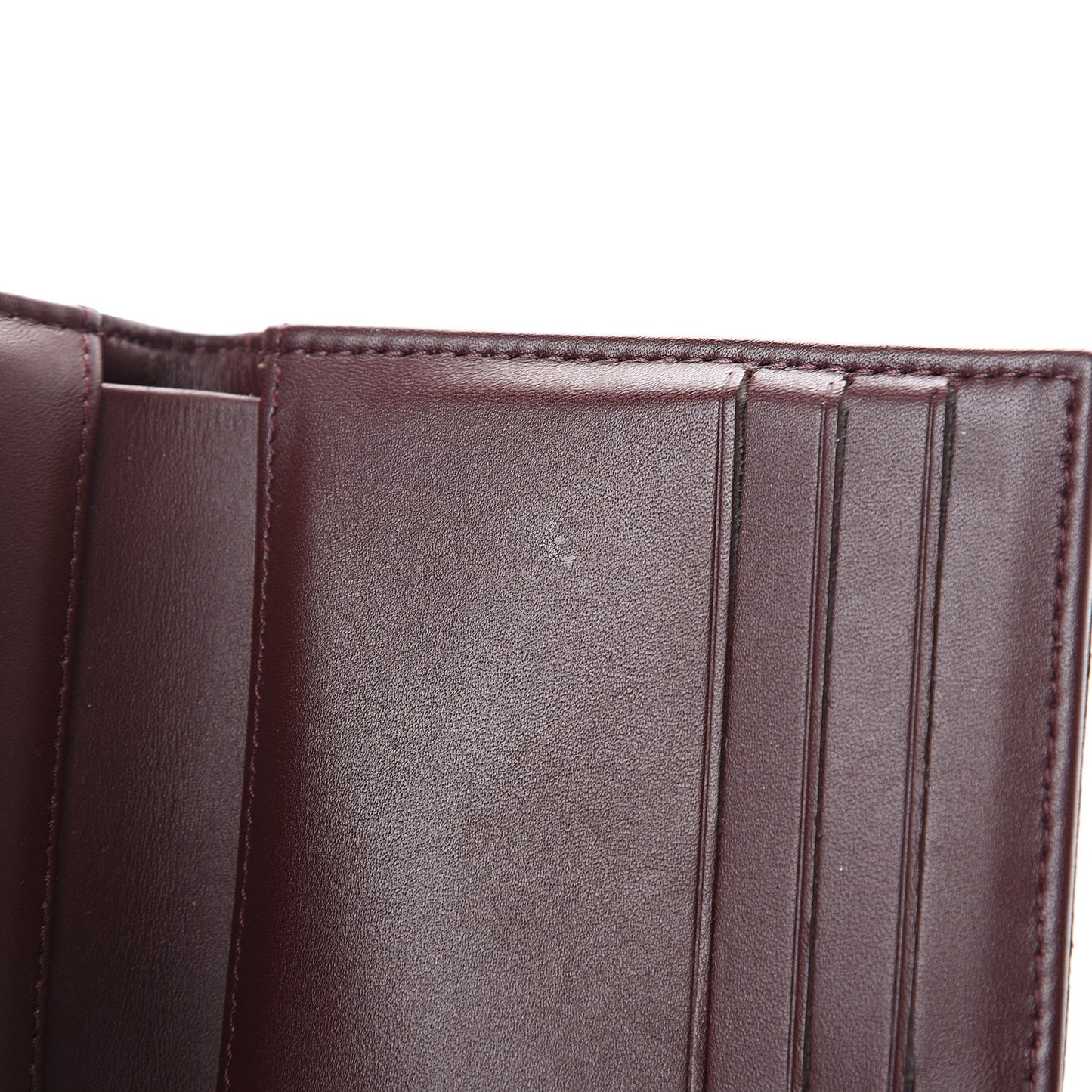 Caviar Quilted Compact Flap Wallet Black
