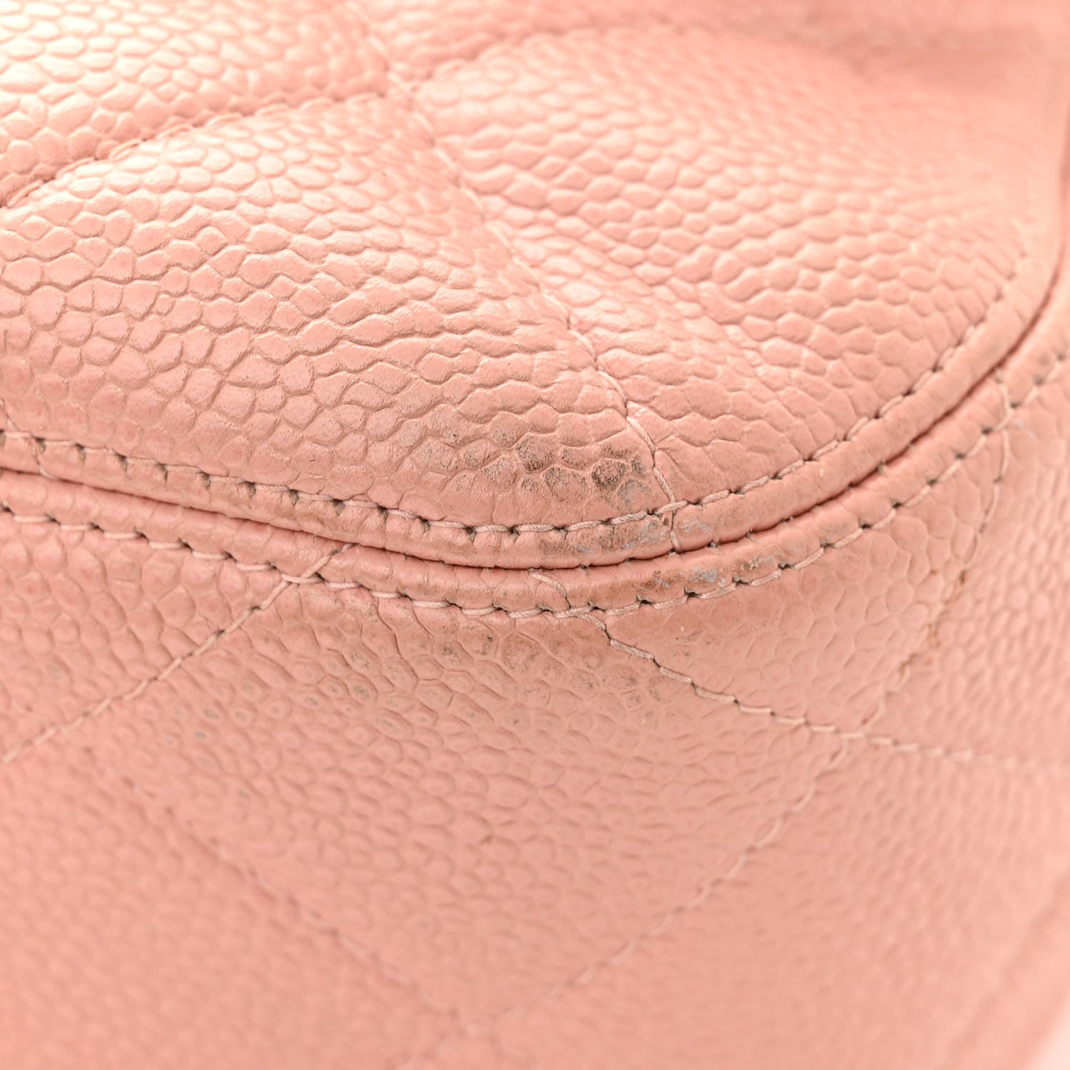Chanel Caviar Quilted Flap Pink 14 of 14