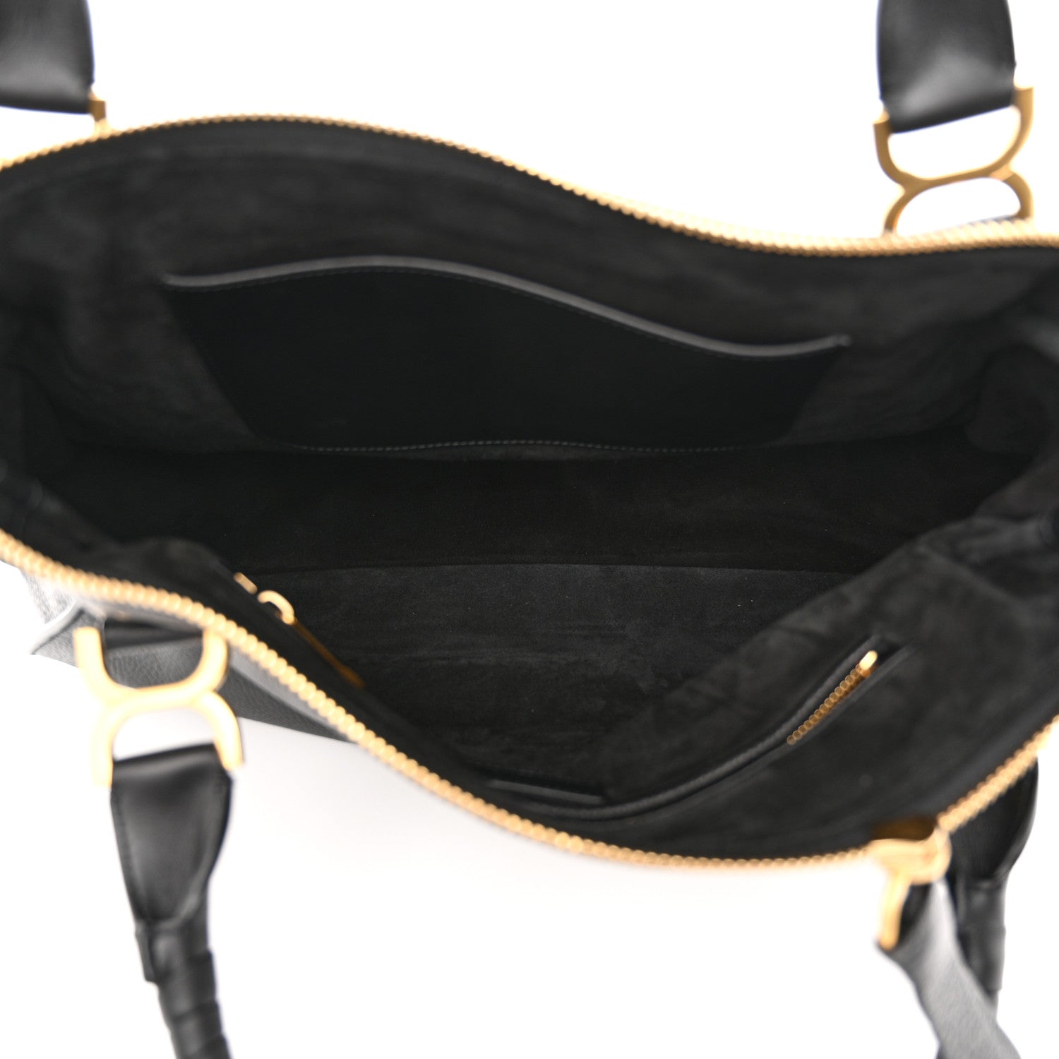 Chloe Calfskin Large Marcie Satchel Black 5 of 9