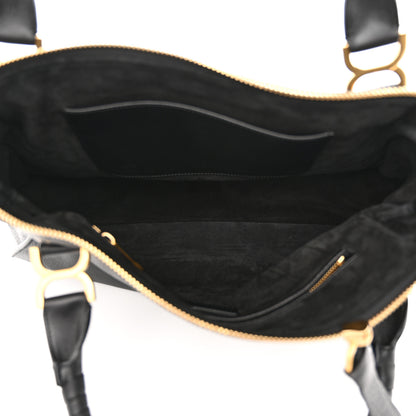 Chloe Calfskin Large Marcie Satchel Black 5 of 9