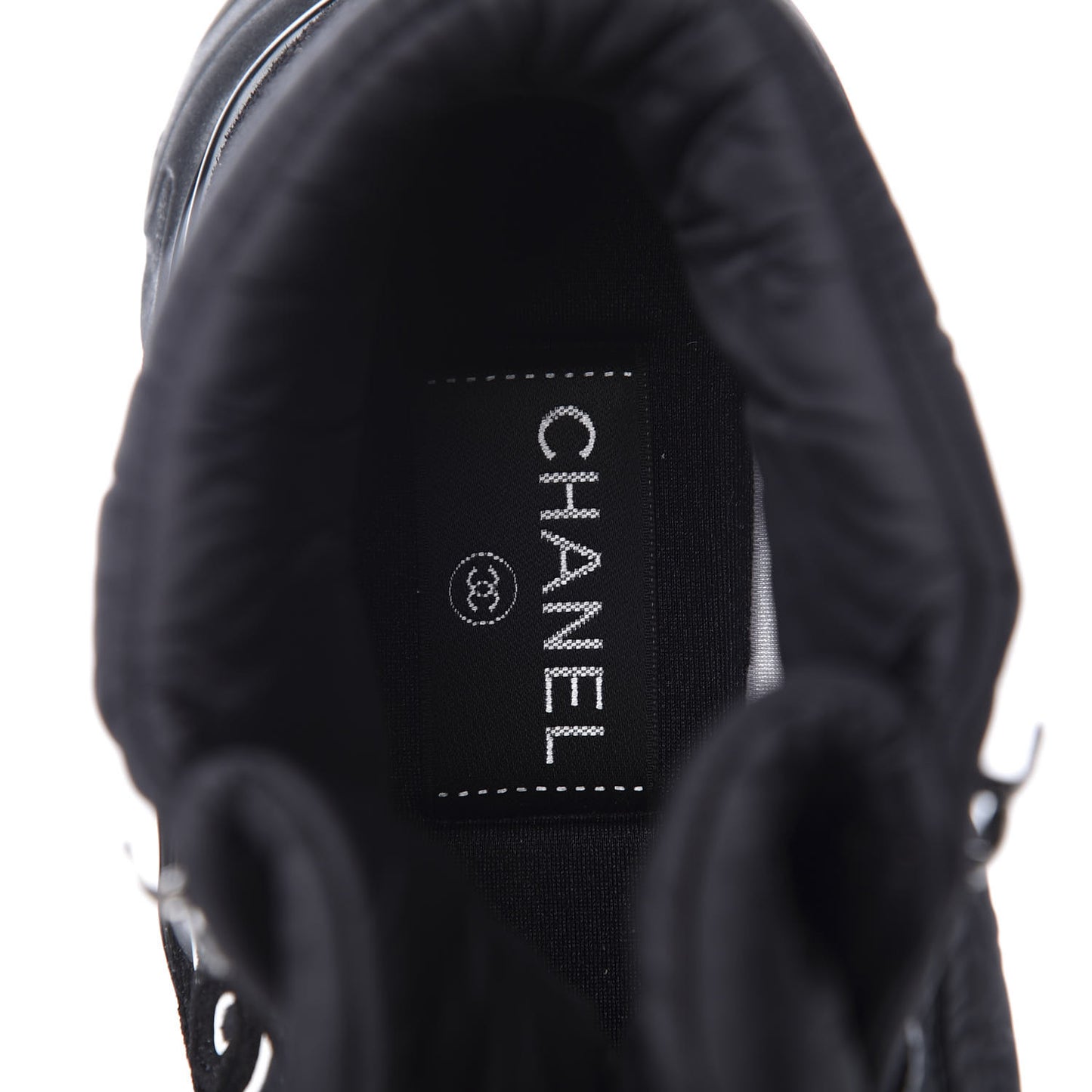 Fabric Suede Womens CC Sneakers 36.5 Black