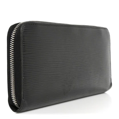Louis Vuitton Epi Zippy Wallet Black 3 of 12