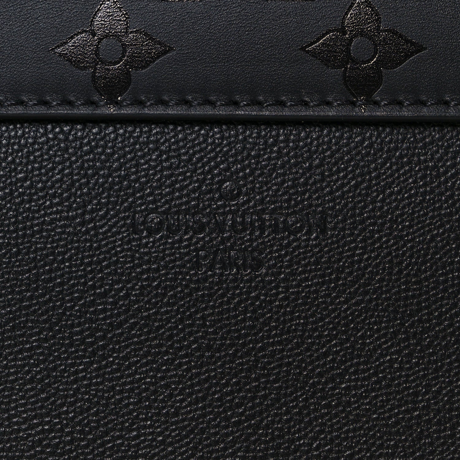 Louis Vuitton Monogram Cuir Plume Ecume Very Chain Bag Black 7 of 11
