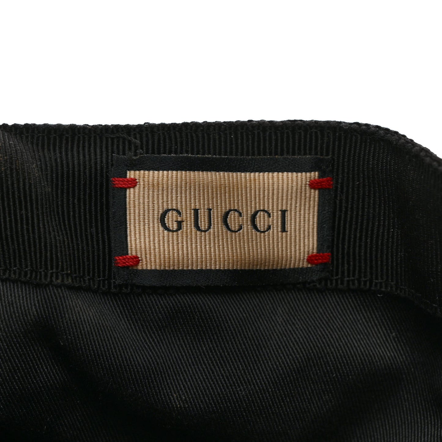 Monogram Web Baseball Hat XL Black