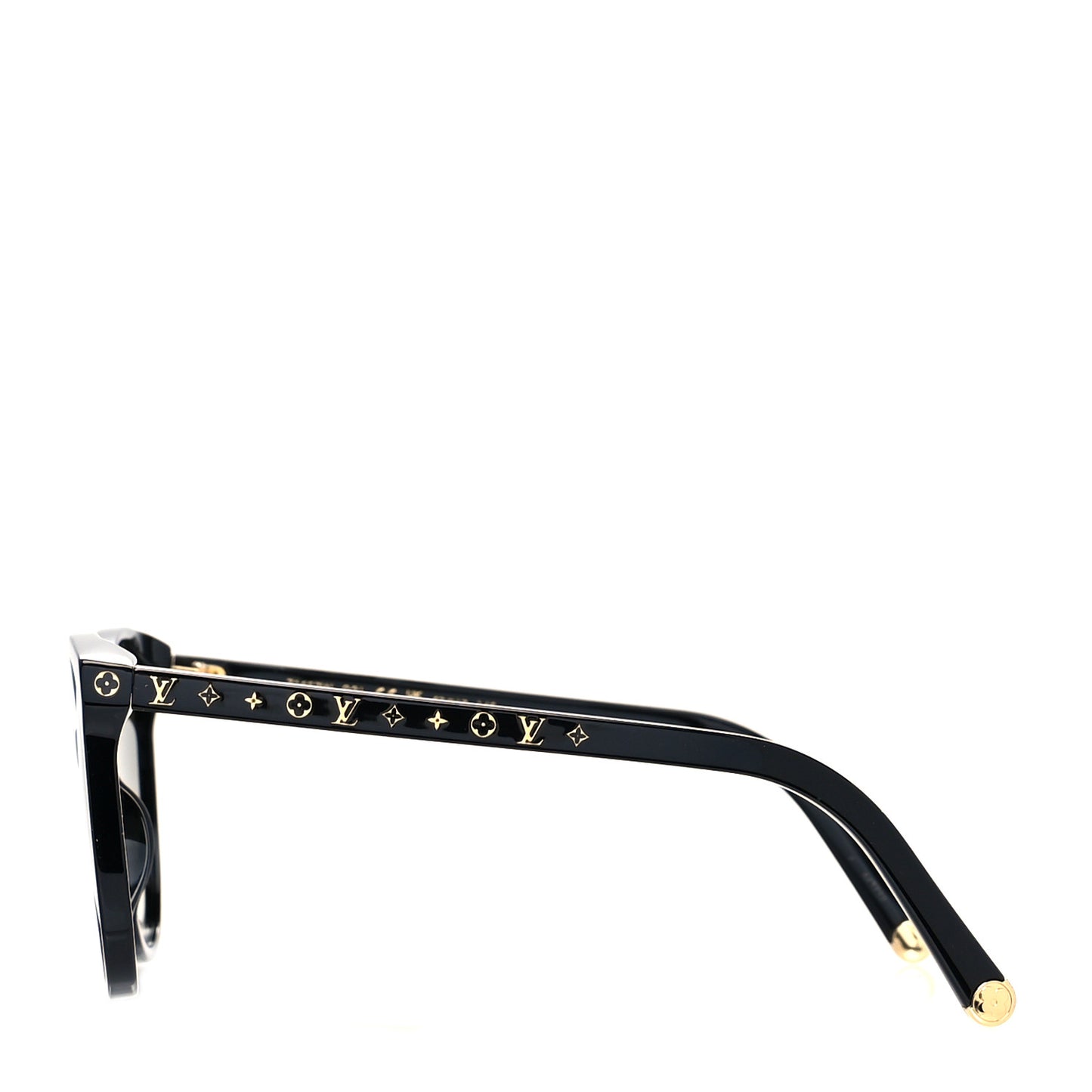 Acetate My Monogram Light Cat Eye Sunglasses Z1657W Black