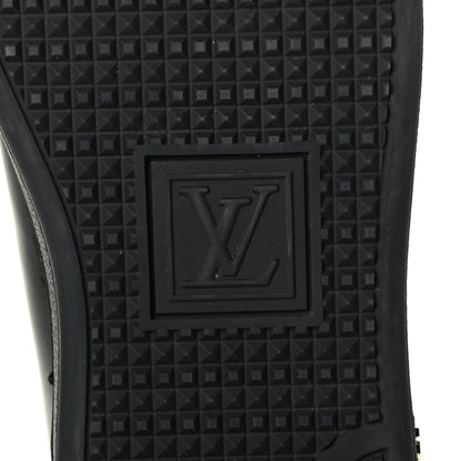 Louis Vuitton Patent Calfskin Frontrow Sneakers 36.5 Black 5 of 7