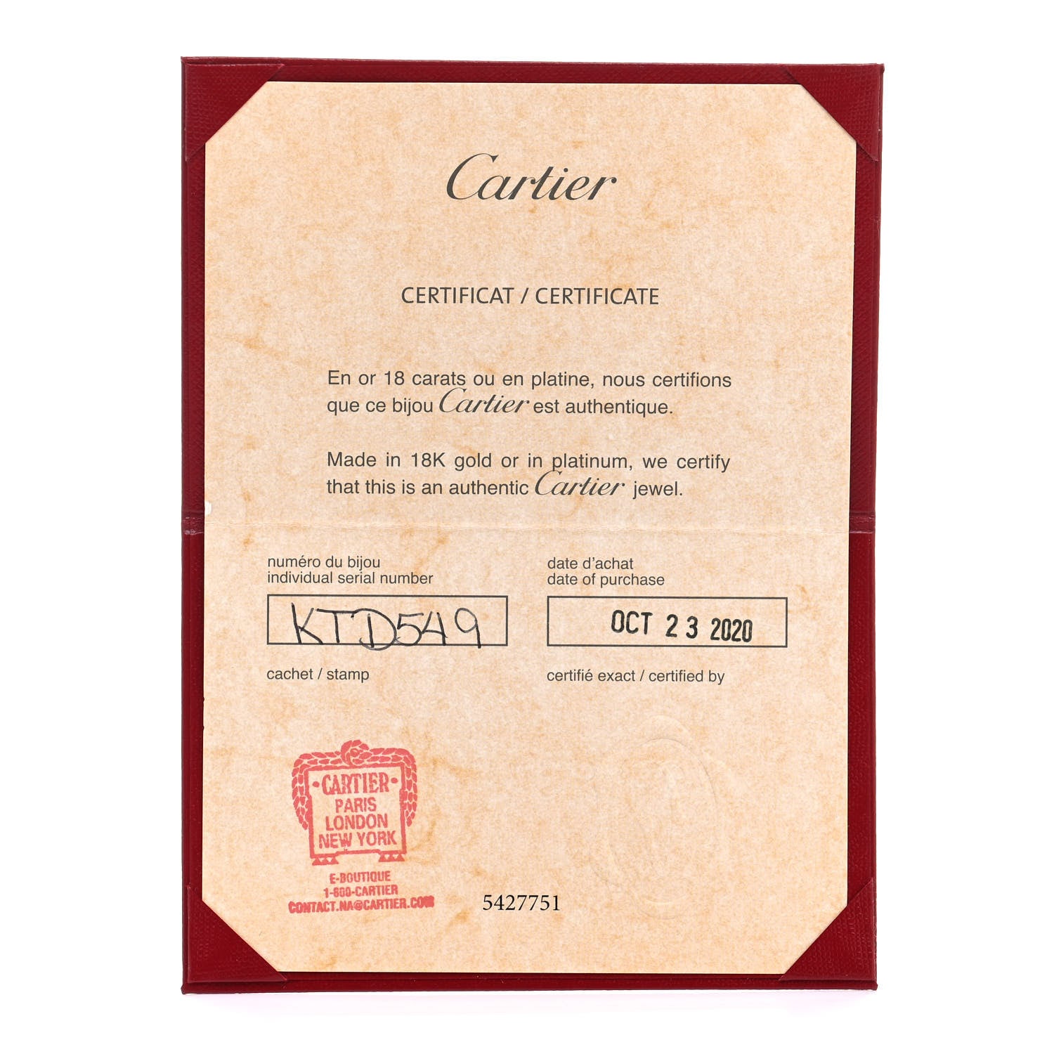 Cartier 18K Pink Gold MM Clash De Cartier Ring 59 8.75 5 of 6