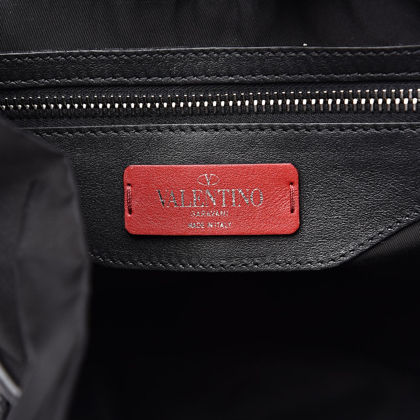 Nylon VLTN Large Backpack Black