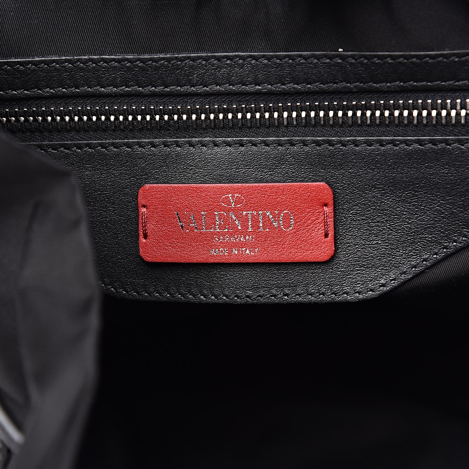 Valentino Garavani Nylon VLTN Large Backpack Black 6 of 10