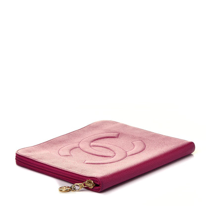 Chanel Caviar Timeless CC Clutch Pink 4 of 8