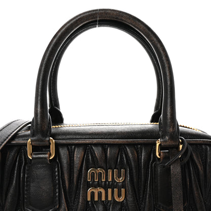 Miu Miu Nappa Matelasse Arcadie Top Handle Bag Sabbia Caffe 7 of 9