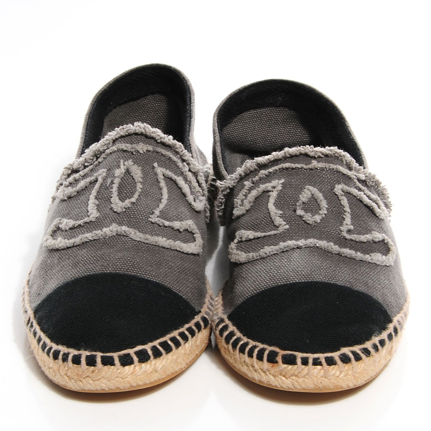 Toile CC Espadrilles 37 Grey Black
