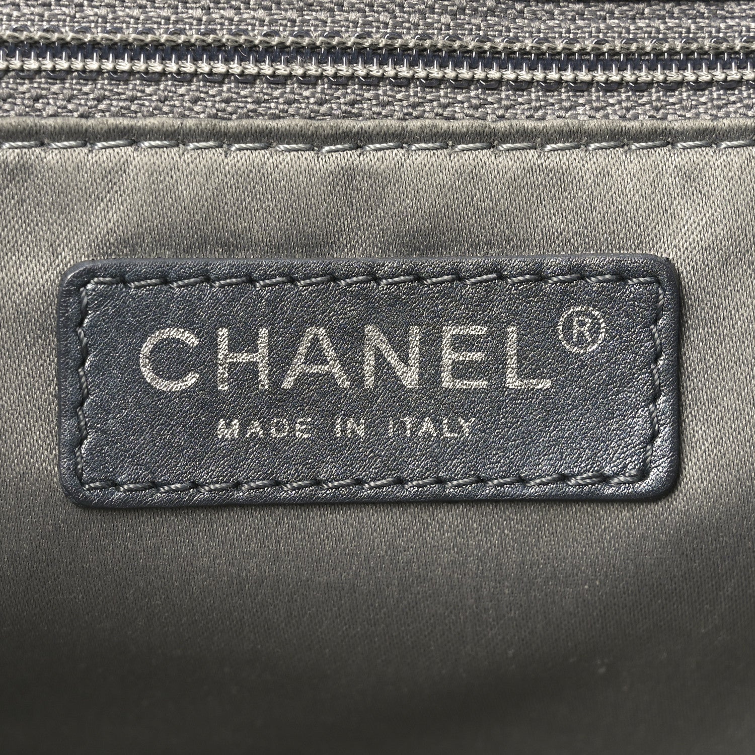 Chanel Lambskin Quilted Week End on Mars Tote Black 7 of 11