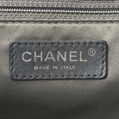 Chanel Lambskin Quilted Week End on Mars Tote Black 7 of 11