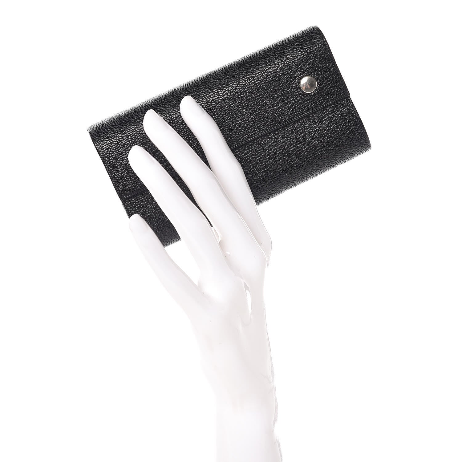Hermes Chevre Mysore Roll Notebook Black 380392 – FASHIONPHILE